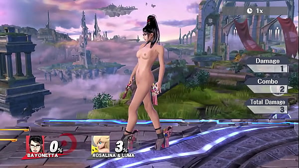 Sm4sh Nude Mods – Naked Bayonetta Showcase! [1080p 60fps]