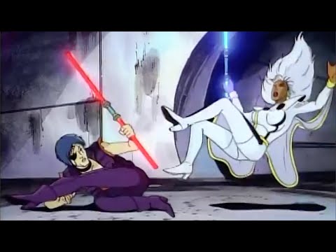 Storm vs. Callisto [X-Men: TAS – S1E05 – "Captive Hearts"]
